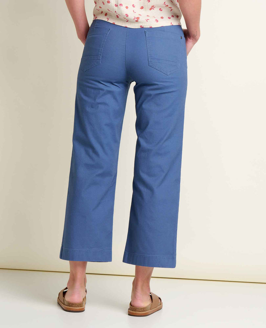 Toad&Co Earthworks Wide Leg Crop Pant