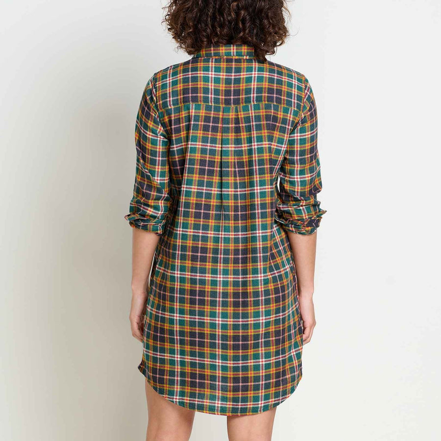 Toad & Co Re-Form Flannel Shirtdress