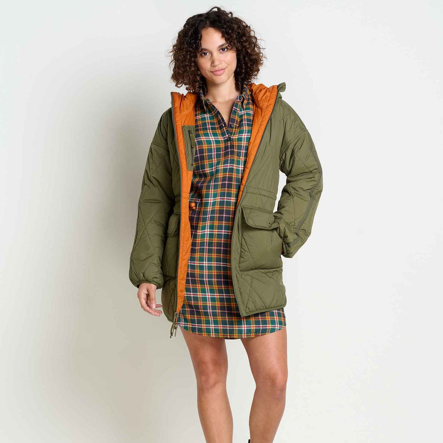 Toad & Co Re-Form Flannel Shirtdress