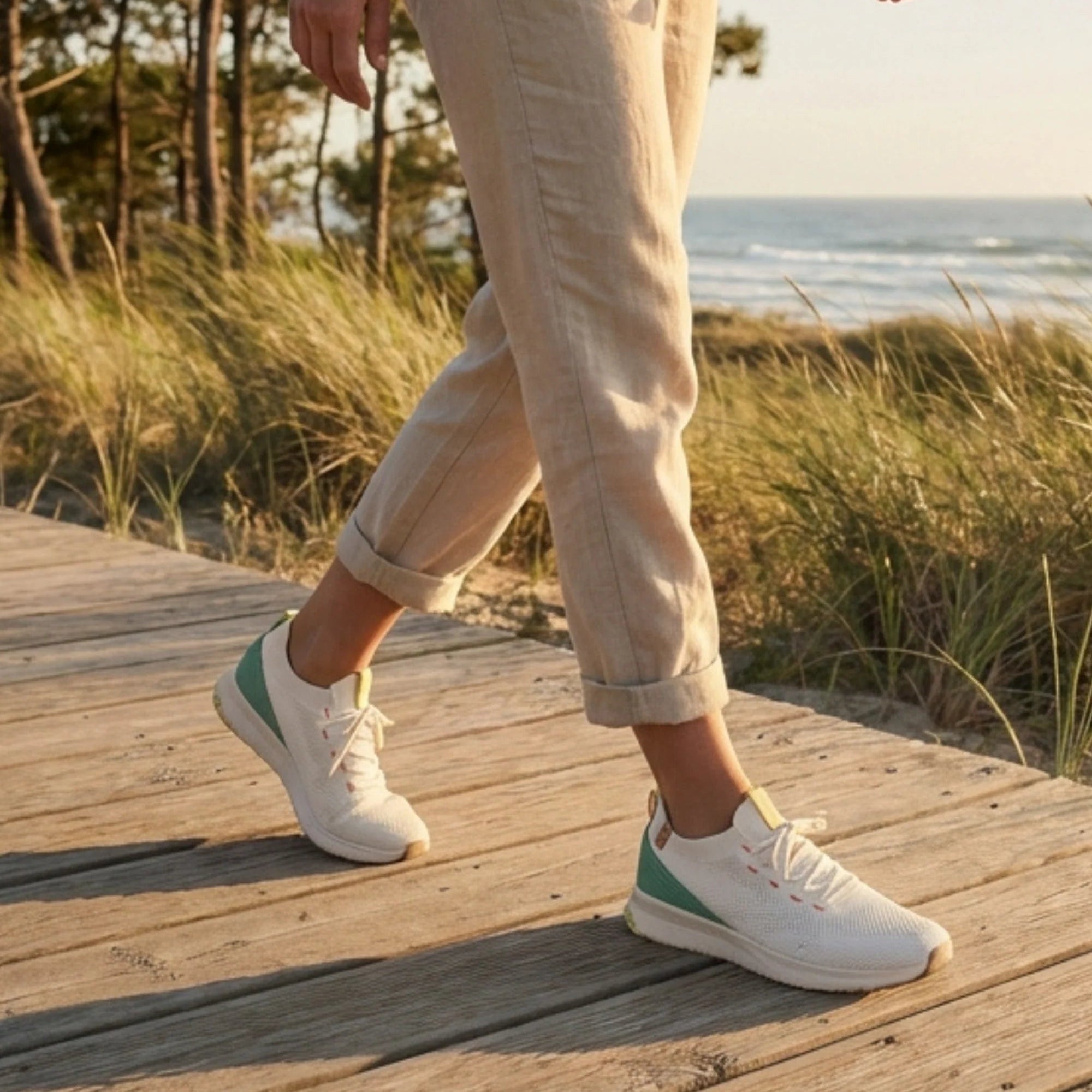 Tsavo 3 W Sneakers White Green