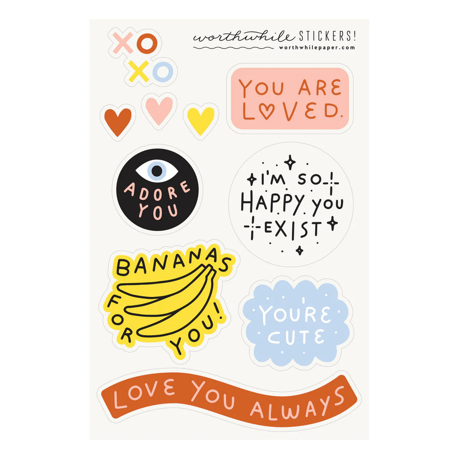 Worthwhile Paper Sticker Sheets