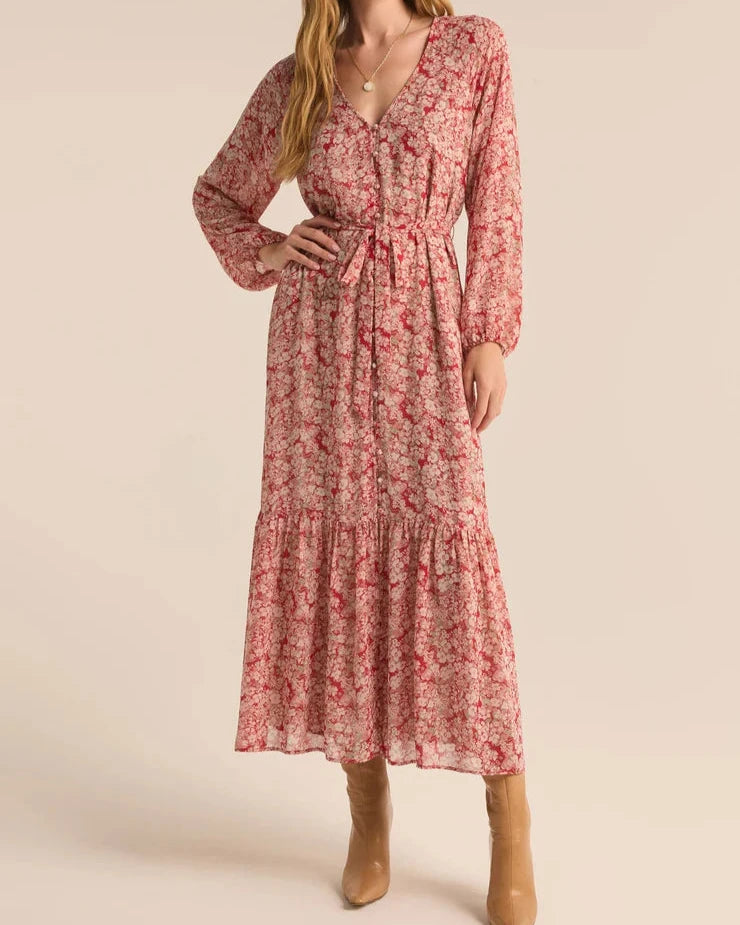 Z Supply Della Floral Maxi Dress