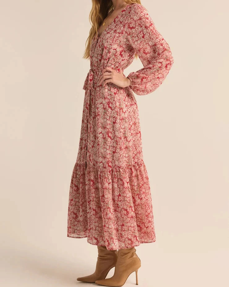 Z Supply Della Floral Maxi Dress