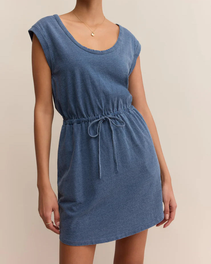 Dayshift Jersey Denim Mini Dress