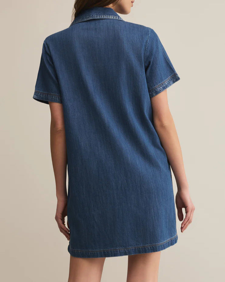 Kellie Denim Mini Dress