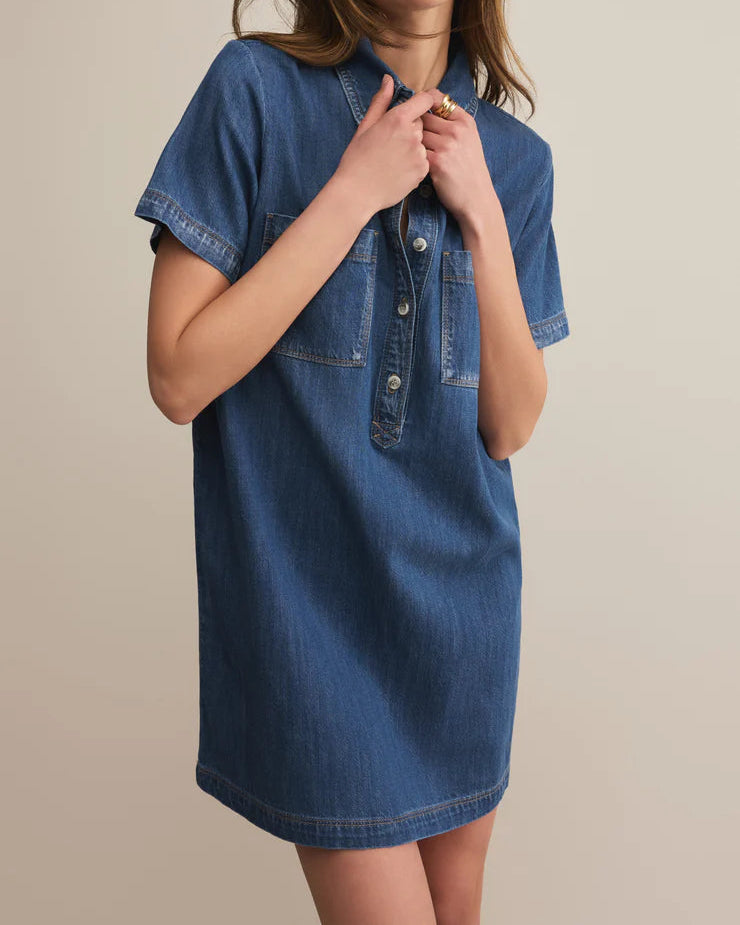 Kellie Denim Mini Dress