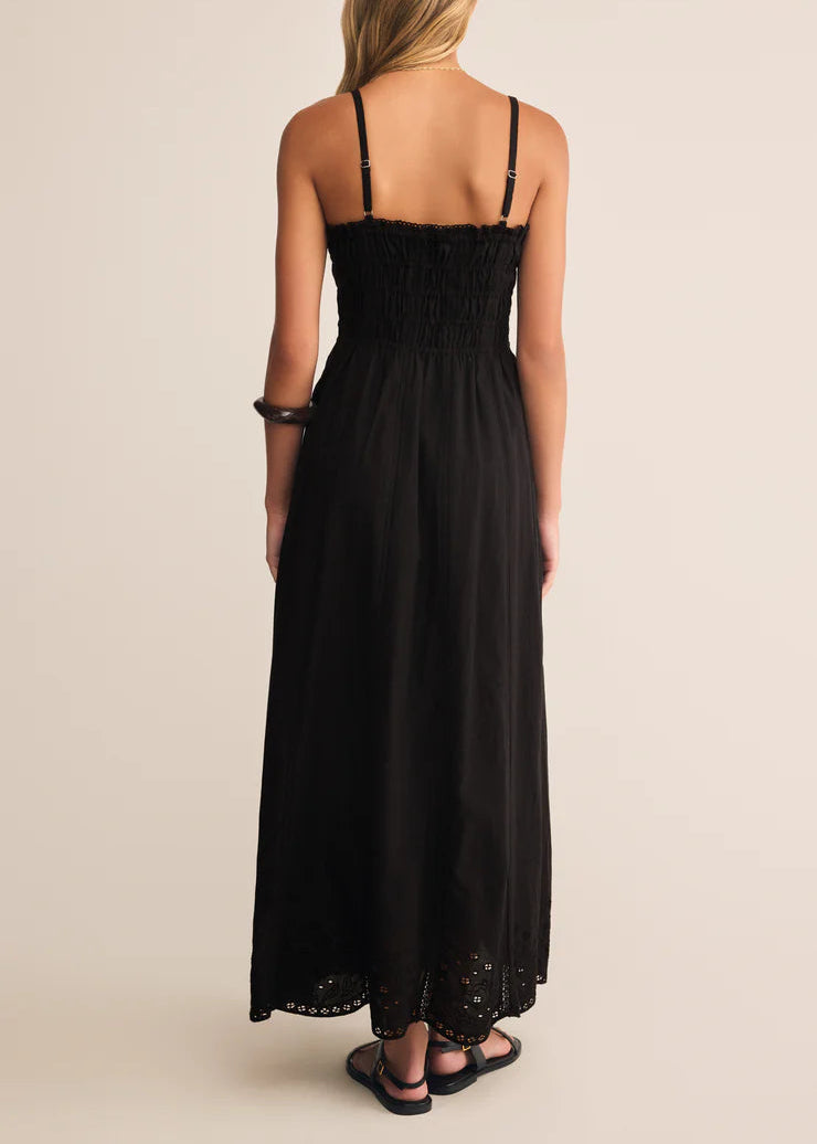 Dani Embroidered Midi Dress