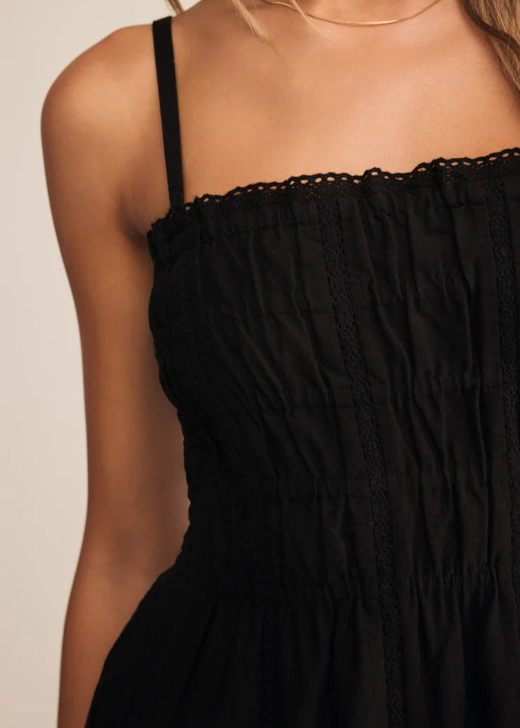Dani Embroidered Midi Dress