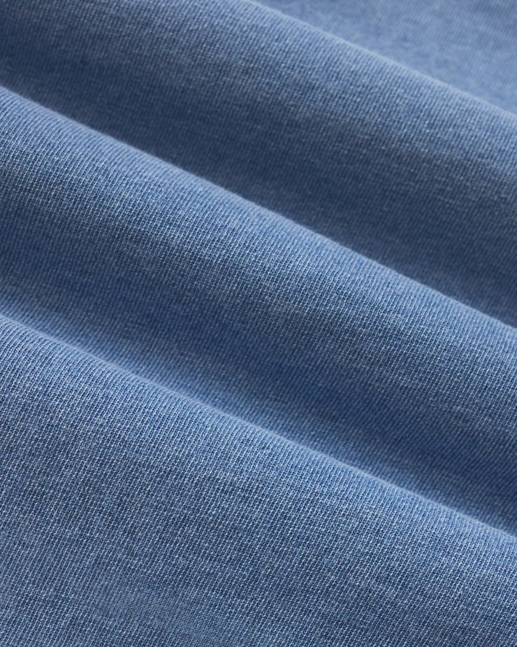 Kalani Jersey Denim Mini Dress