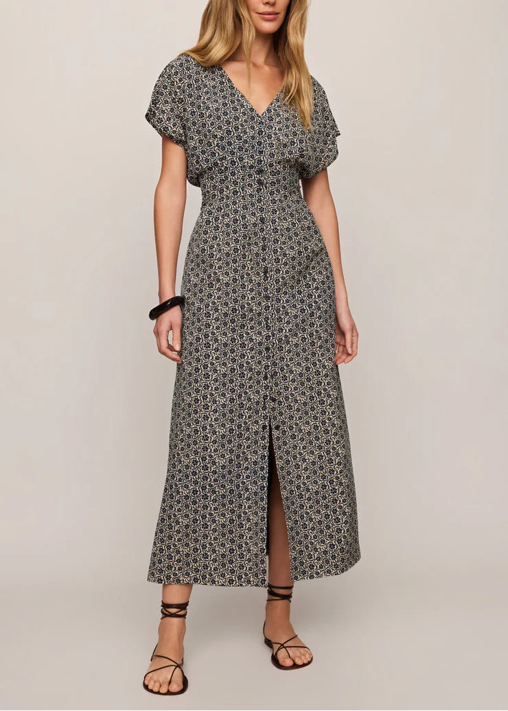 Z Supply Sanna Iris Floral Maxi Dress