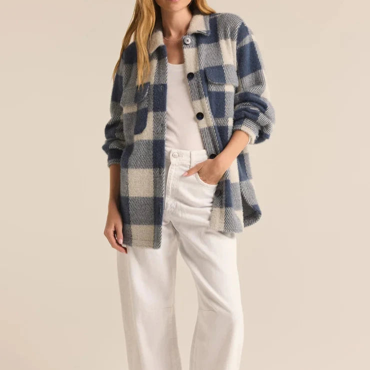 Z Supply Buffalo Check Tucker Jacket