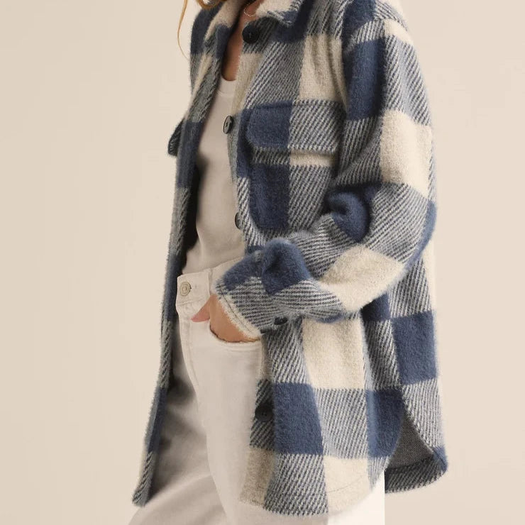 Z Supply Buffalo Check Tucker Jacket