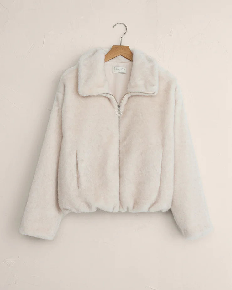 Amethyst Faux Fur Jacket