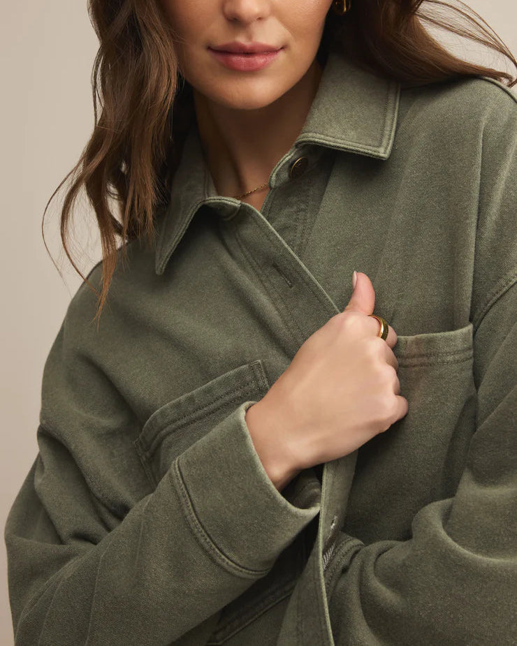 All Day Cropped Knit Jacket