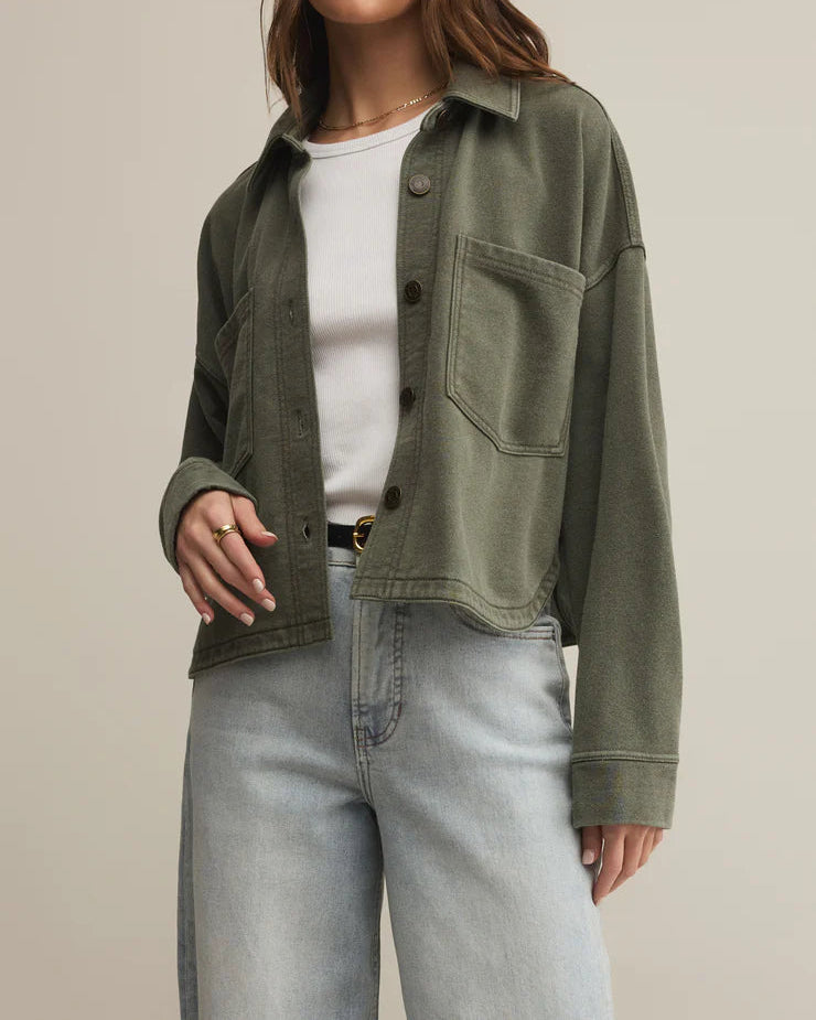 All Day Cropped Knit Jacket