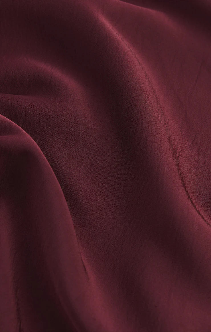 Chablis Satin Mini Skirt