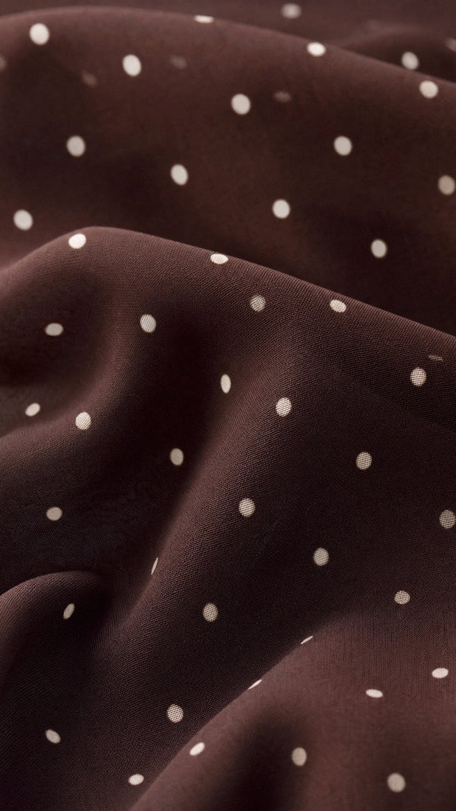 Z Supply Eda Polka Dot Mesh Midi Skirt