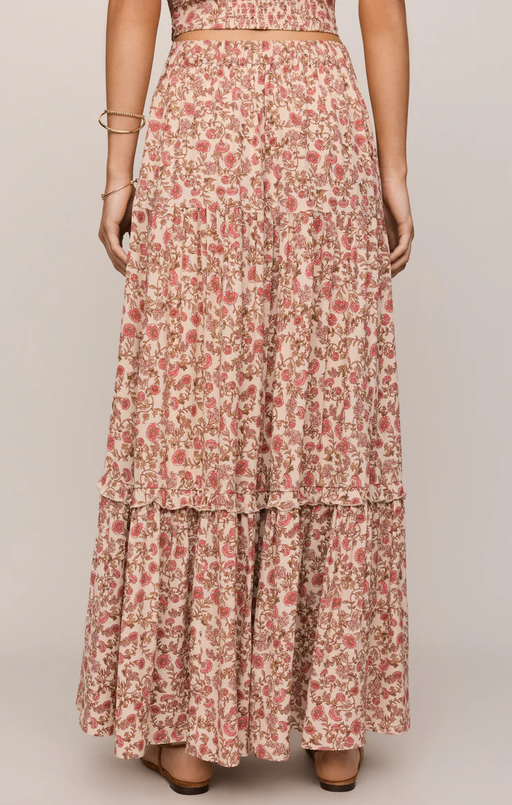 Z Supply Mora Floral Maxi Skirt