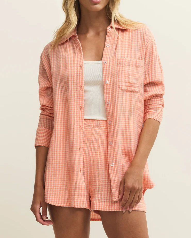 Z Supply Classic Gingham Top