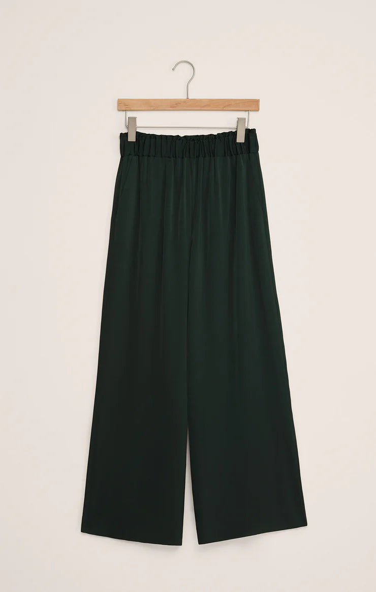 Isolde Wide Leg Satin Pant