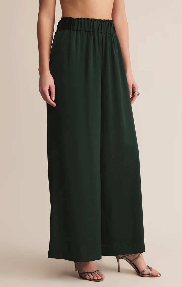 Isolde Wide Leg Satin Pant