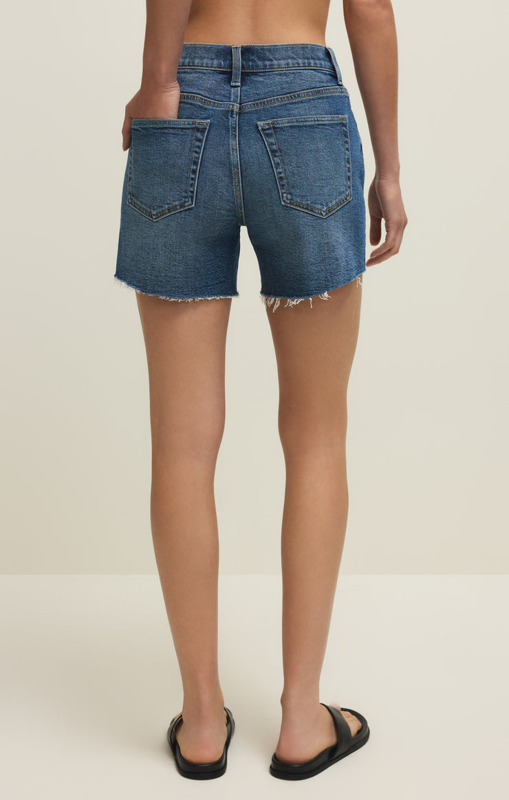 Jonah Mid Rise Denim Short