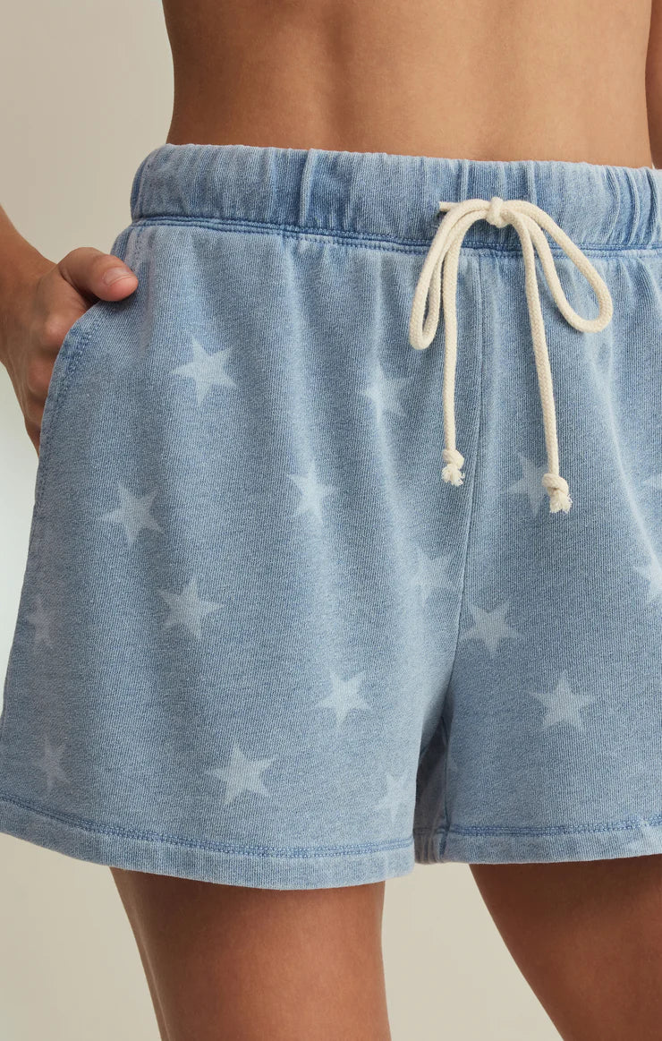 Z Supply Written Stars Denim Short