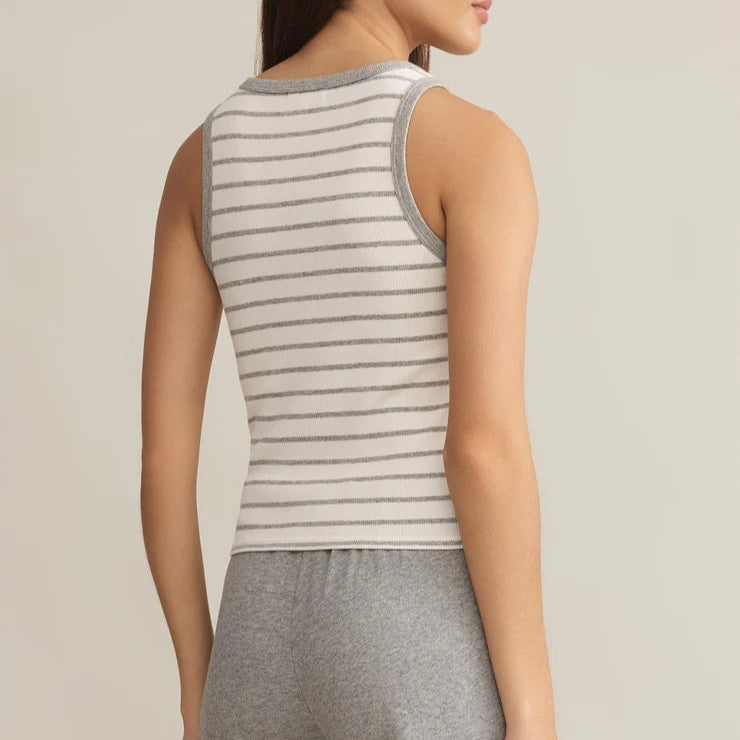 Z Supply Hadley Striped Rib Tank