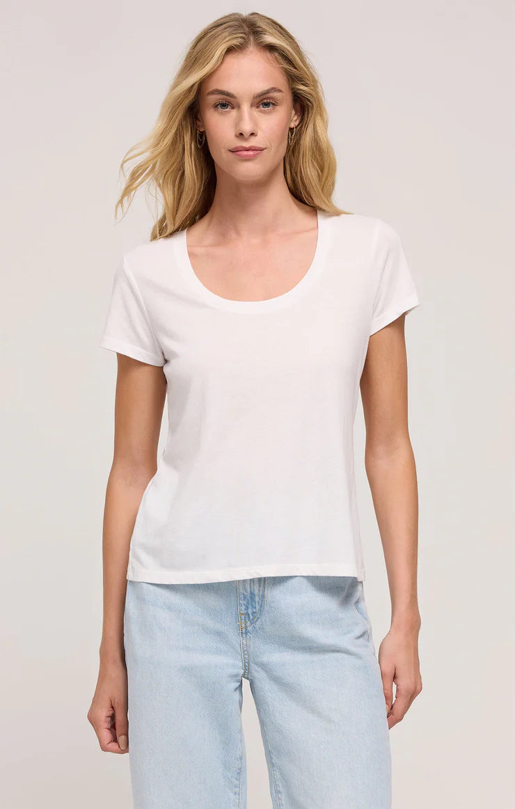 Z Supply Anywhere Scoop Neck Tee