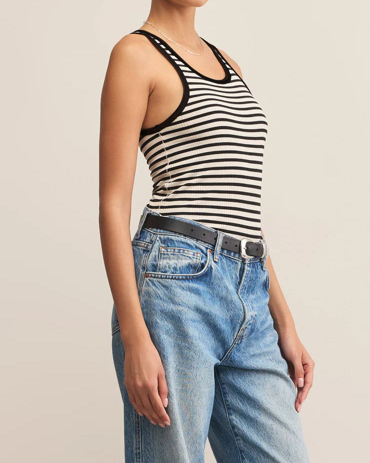 Classic Striped Scoop Tank