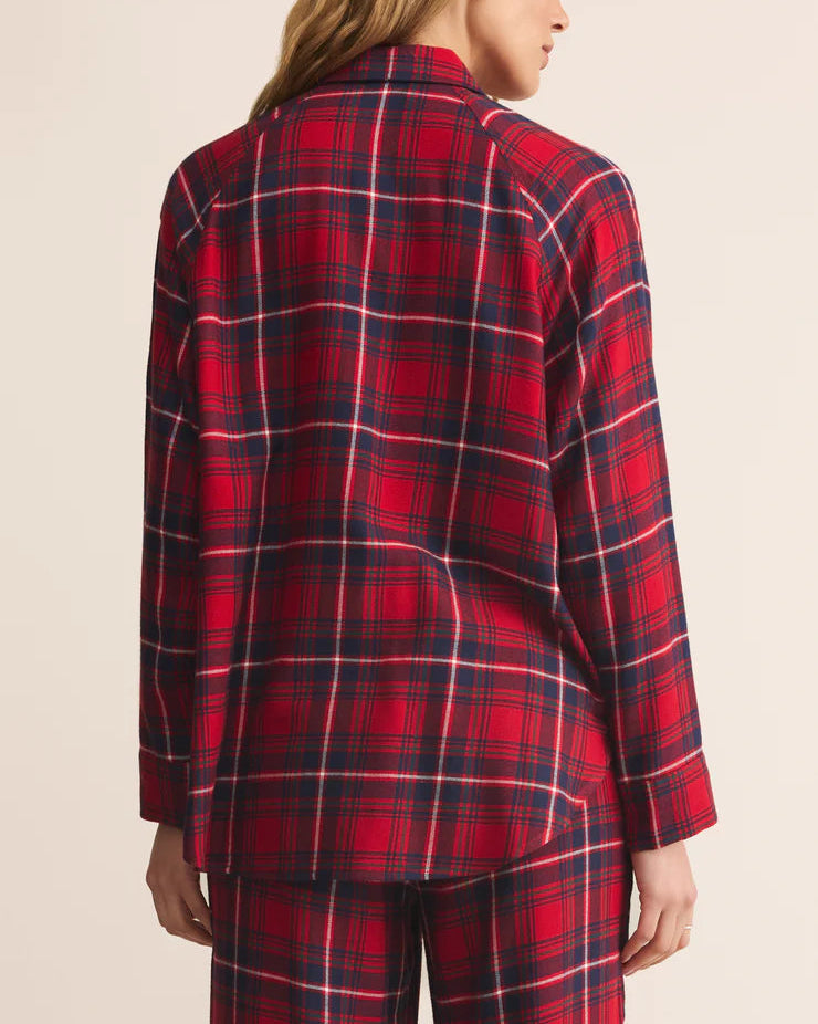 River Plaid Button Up