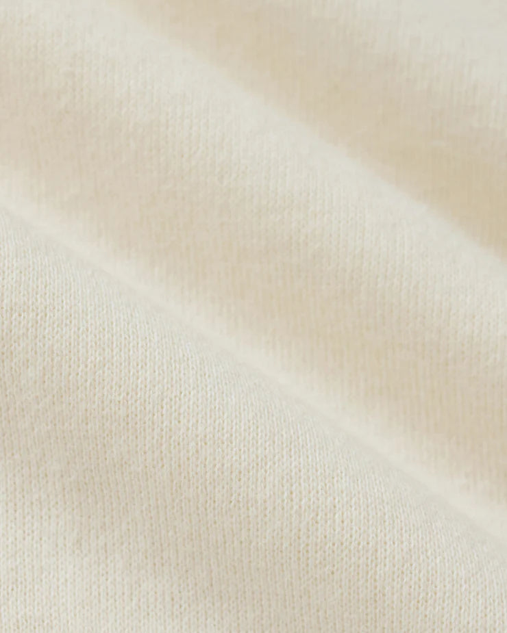 Close-up of beige fabric texture
