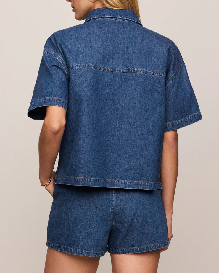 Everyday Denim Button Up