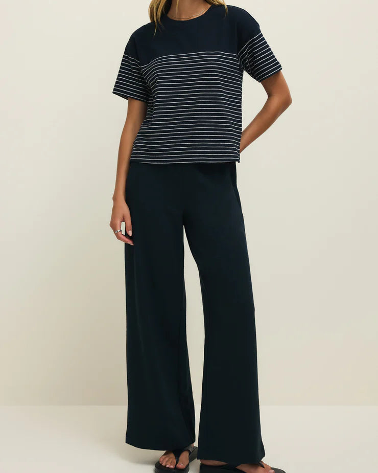 Harbor Textured Knit Stripe Shirt