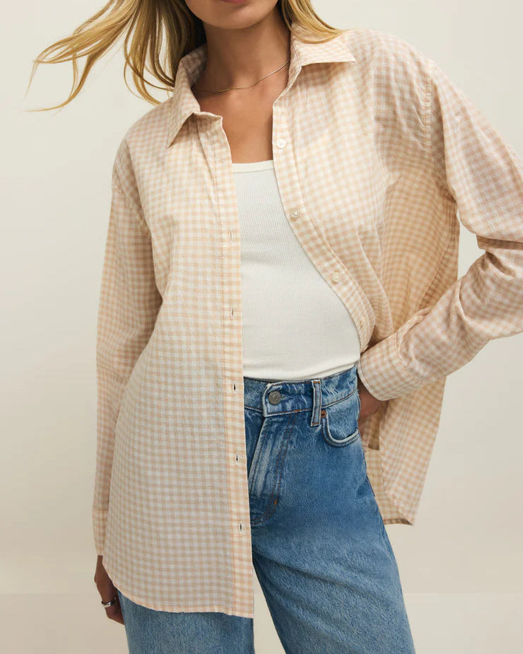 Seaport Gingham Button Up