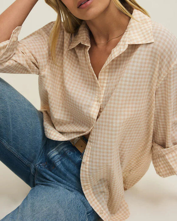 Seaport Gingham Button Up