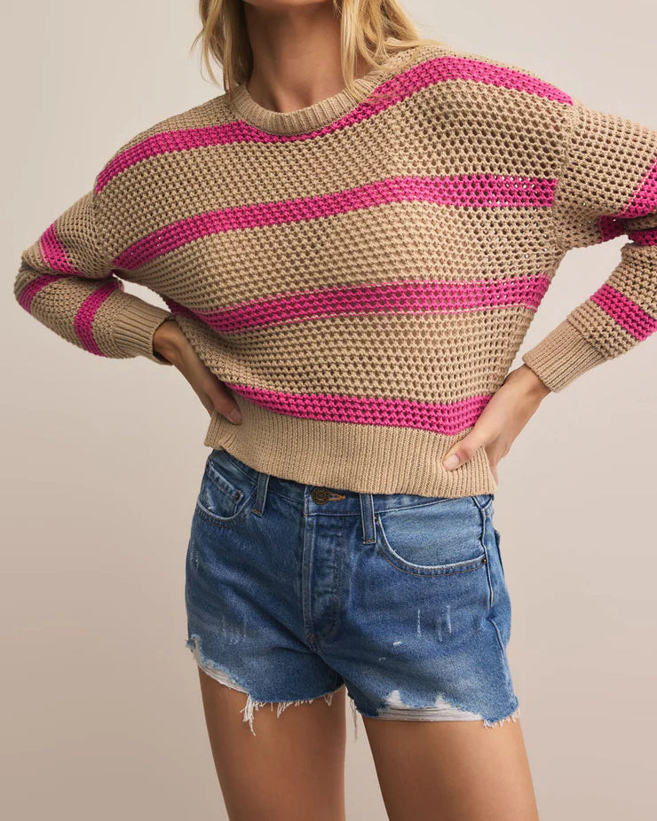 Broadbeach Striped Sweater