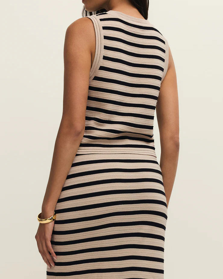 Emori Striped Muscle Tank