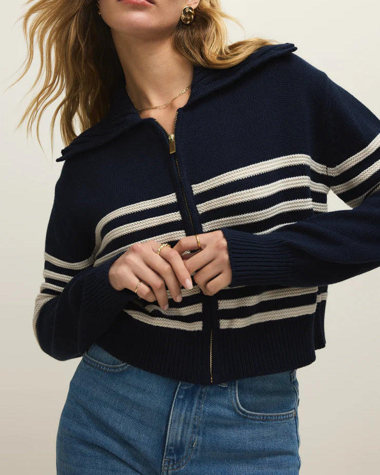 Kovac Cropped Sweater Jacket