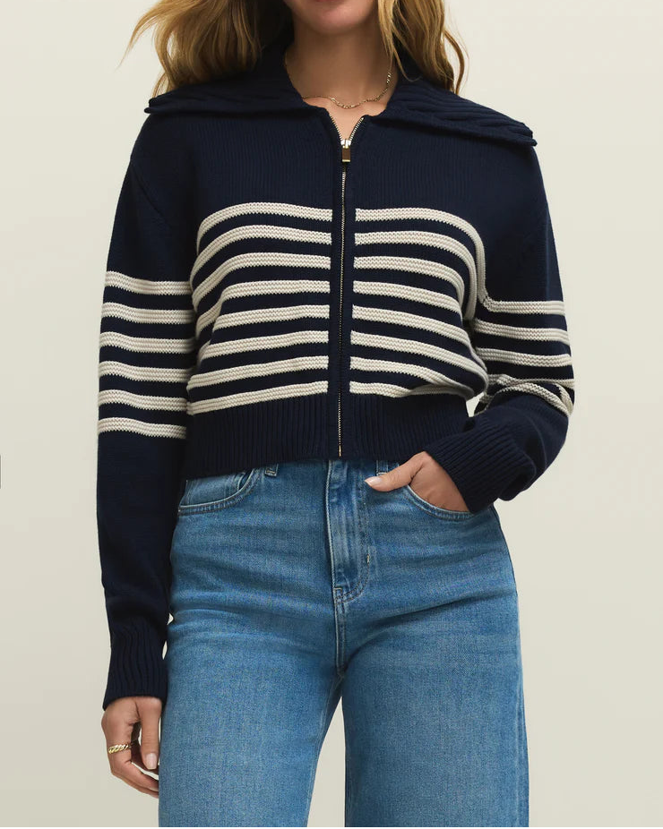 Kovac Cropped Sweater Jacket