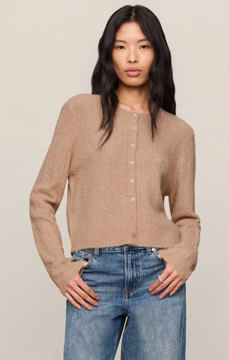 Z Supply Medina Pointelle Cardigan