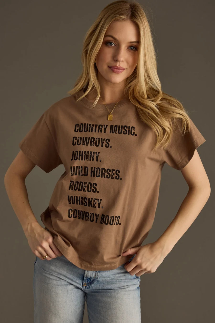 Panache Western List Tee