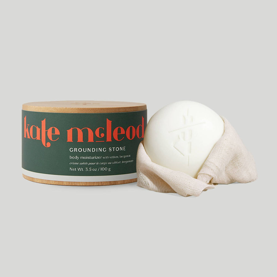 Kate McLeod Grounding Stone | Deep Moisturizing Lotion Bar