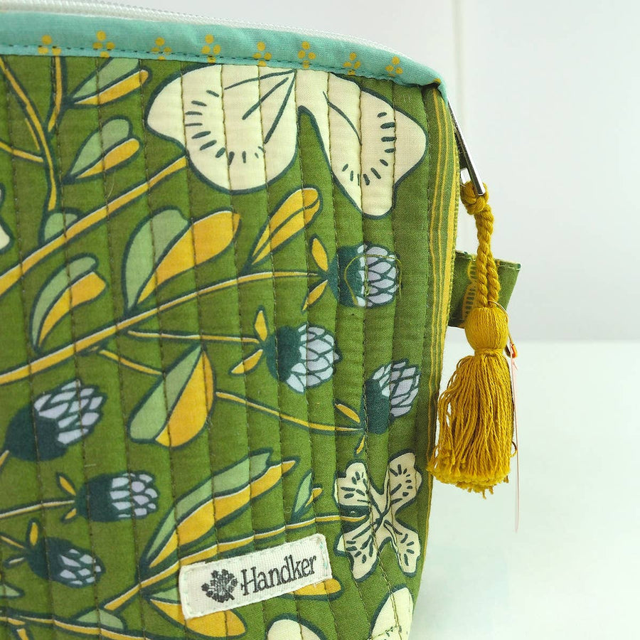 Handker Josephine Quilted Zipper Pouch