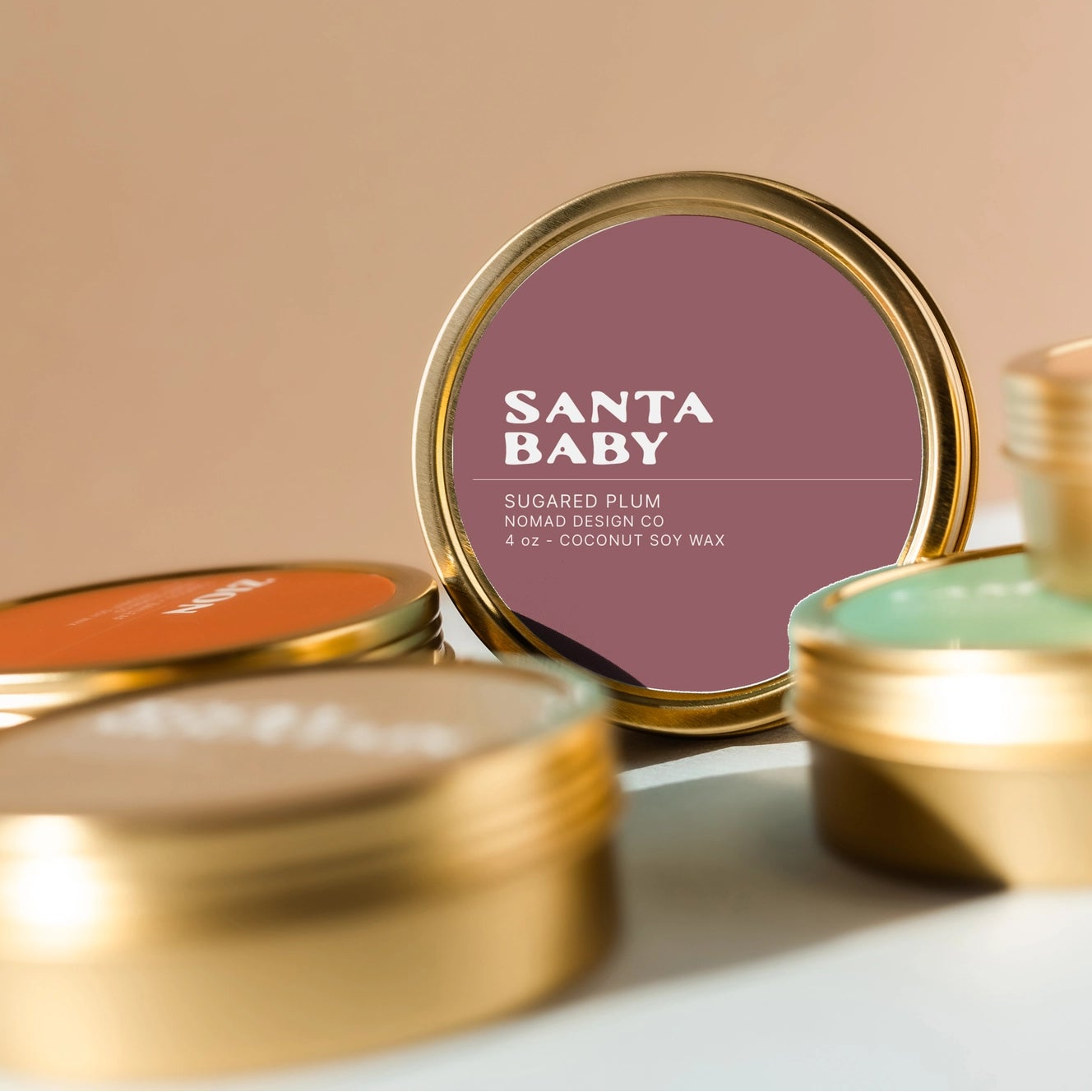 Santa Baby Travel Tins