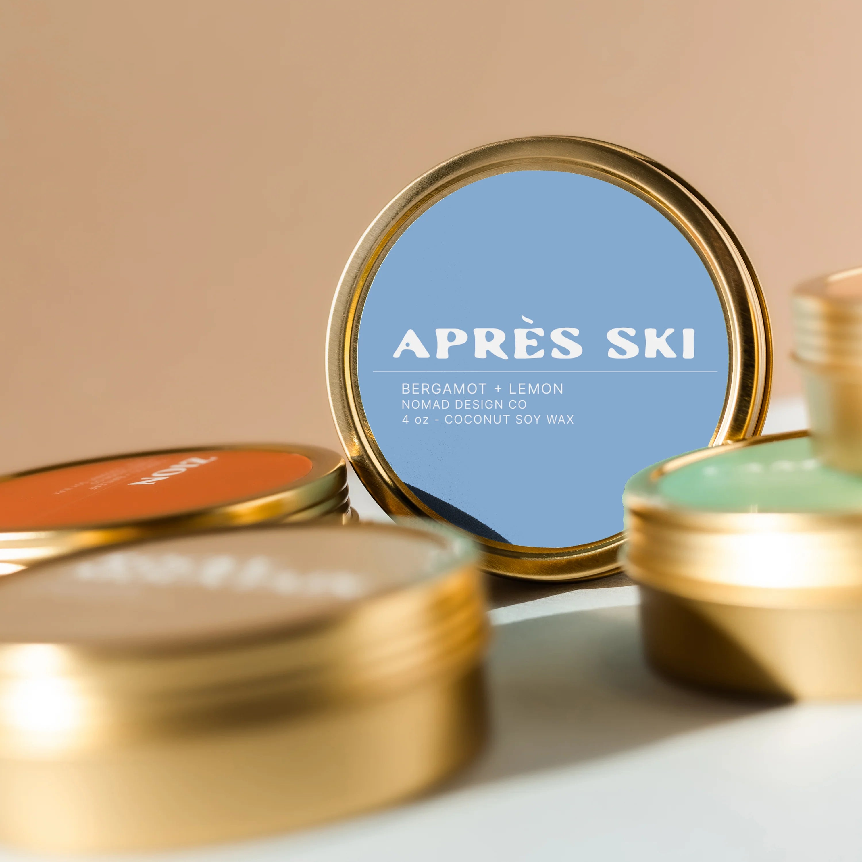 Apres Ski Travel Tin Candle