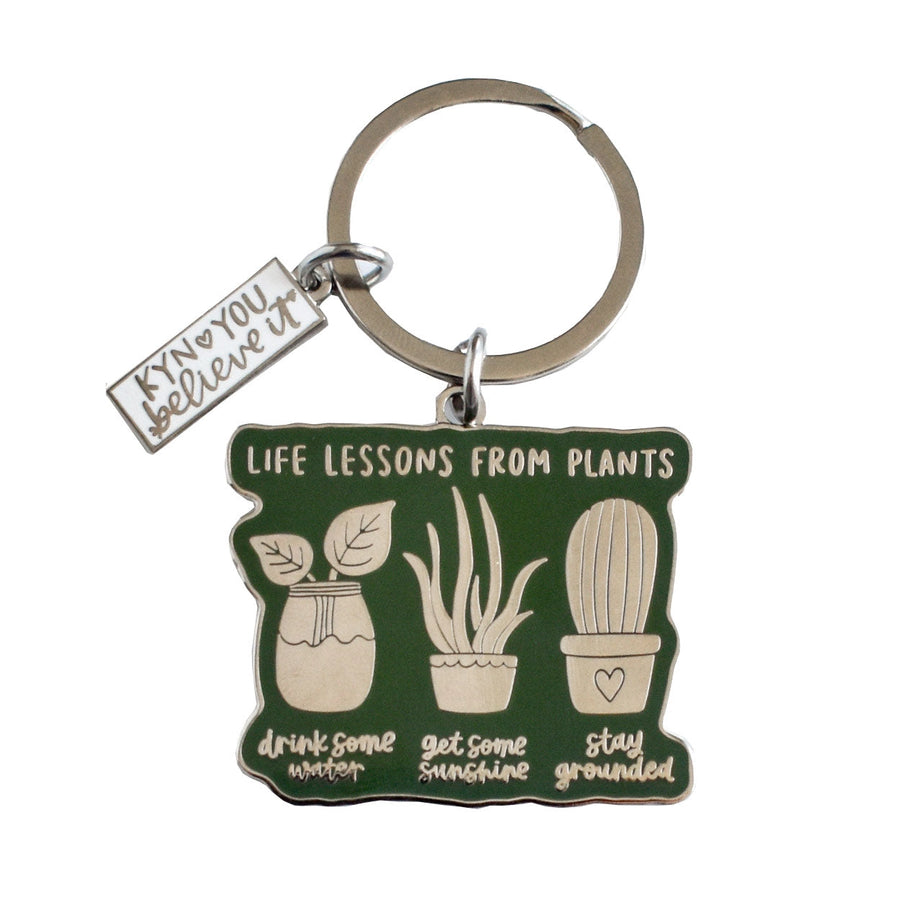 Life Lessons from Plants Keychain