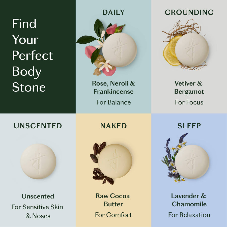 Kate McLeod Daily Stone | Deep Moisturizing Lotion Bar