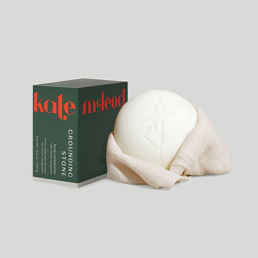 Kate McLeod Grounding Stone | Deep Moisturizing Lotion Bar