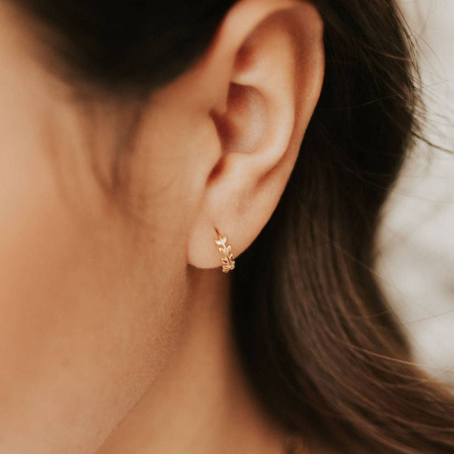 Mauve Jewelry Athena Hoops